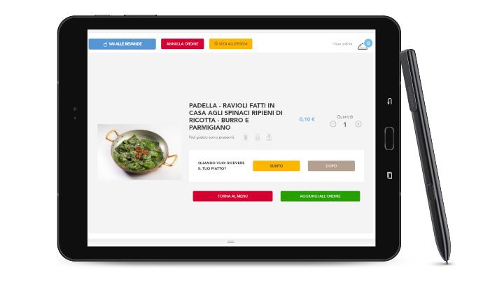 Immagine - Tablet per comande e ordini
