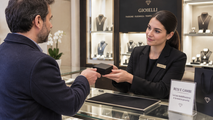 gestione resi gioielleria